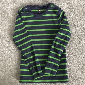 Tea collection size 4 long sleeves stripped tee